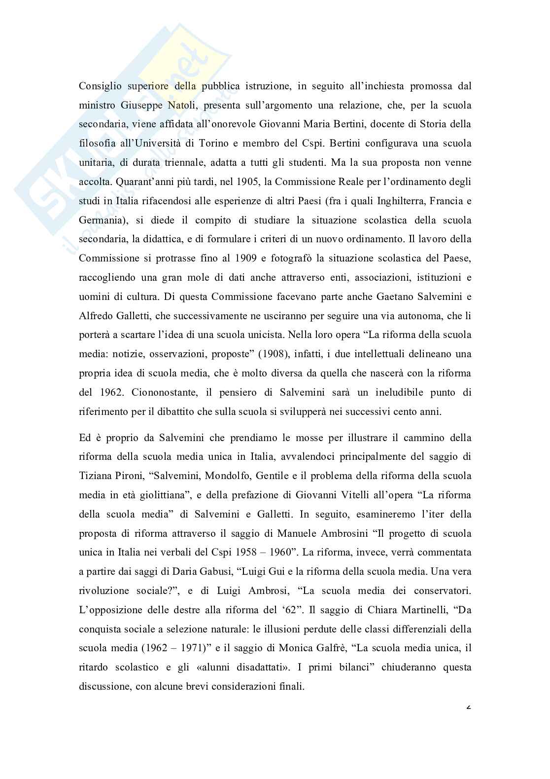  Riforma della scuola media: un laboratorio permanente Pag. 6