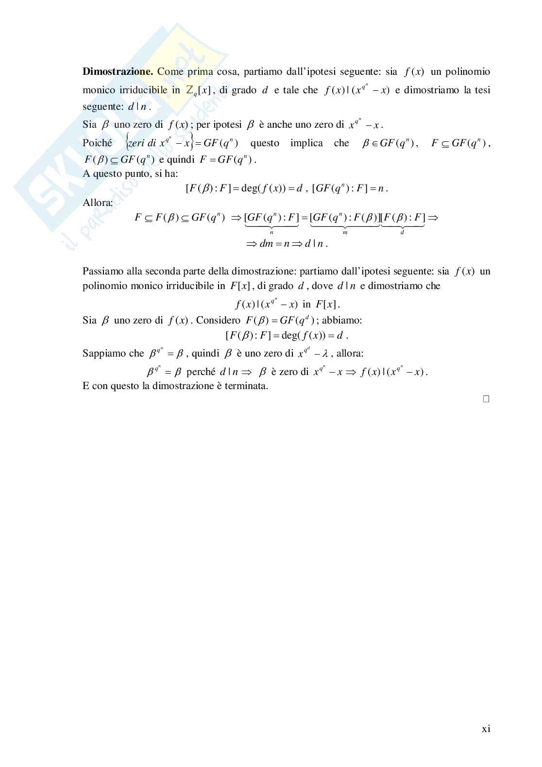 L' Advanced Encryption Standard Pag. 11