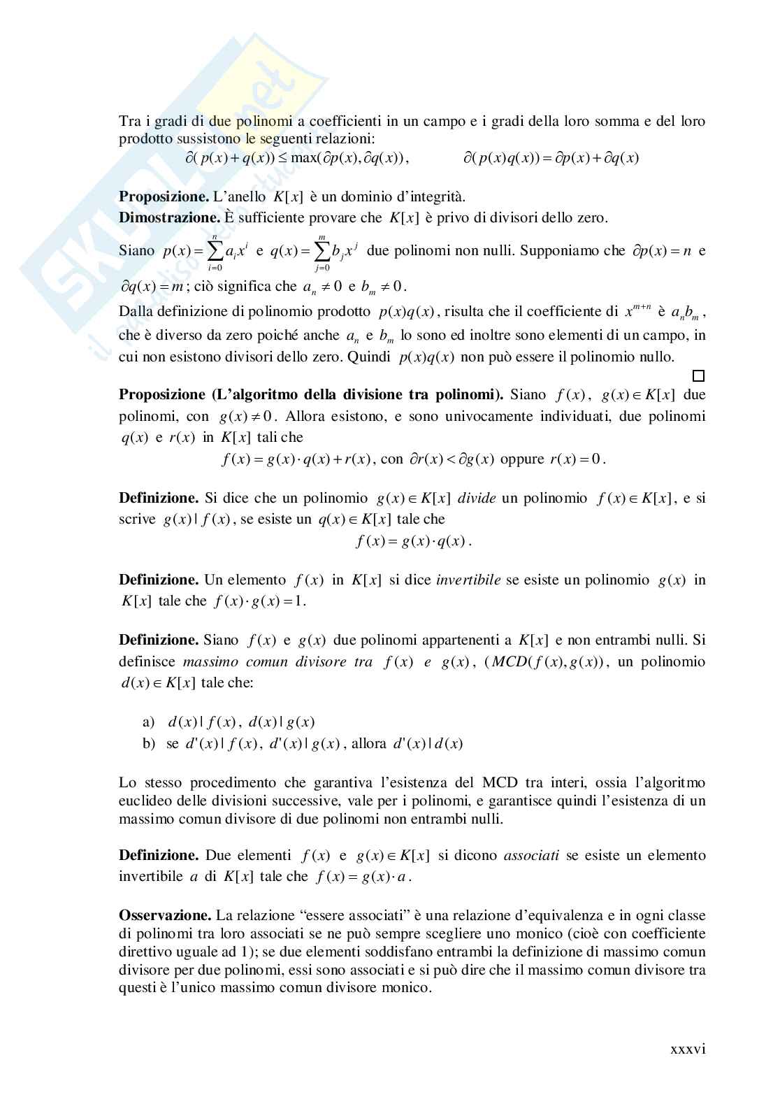 L' Advanced Encryption Standard Pag. 36