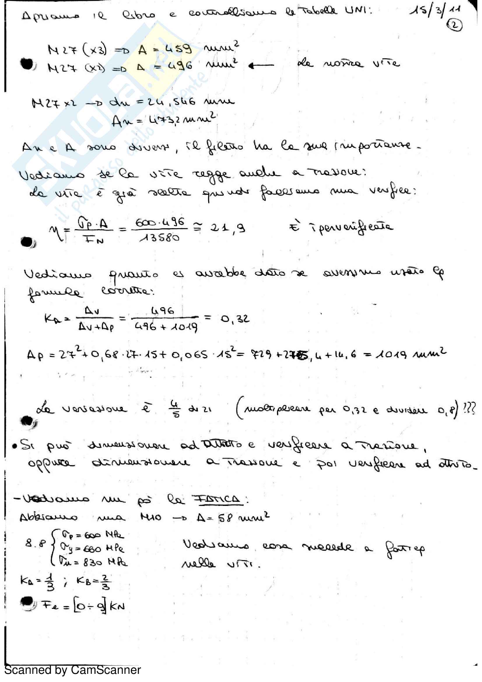 Elementi costruttivi delle macchine Parte 1 Pag. 46