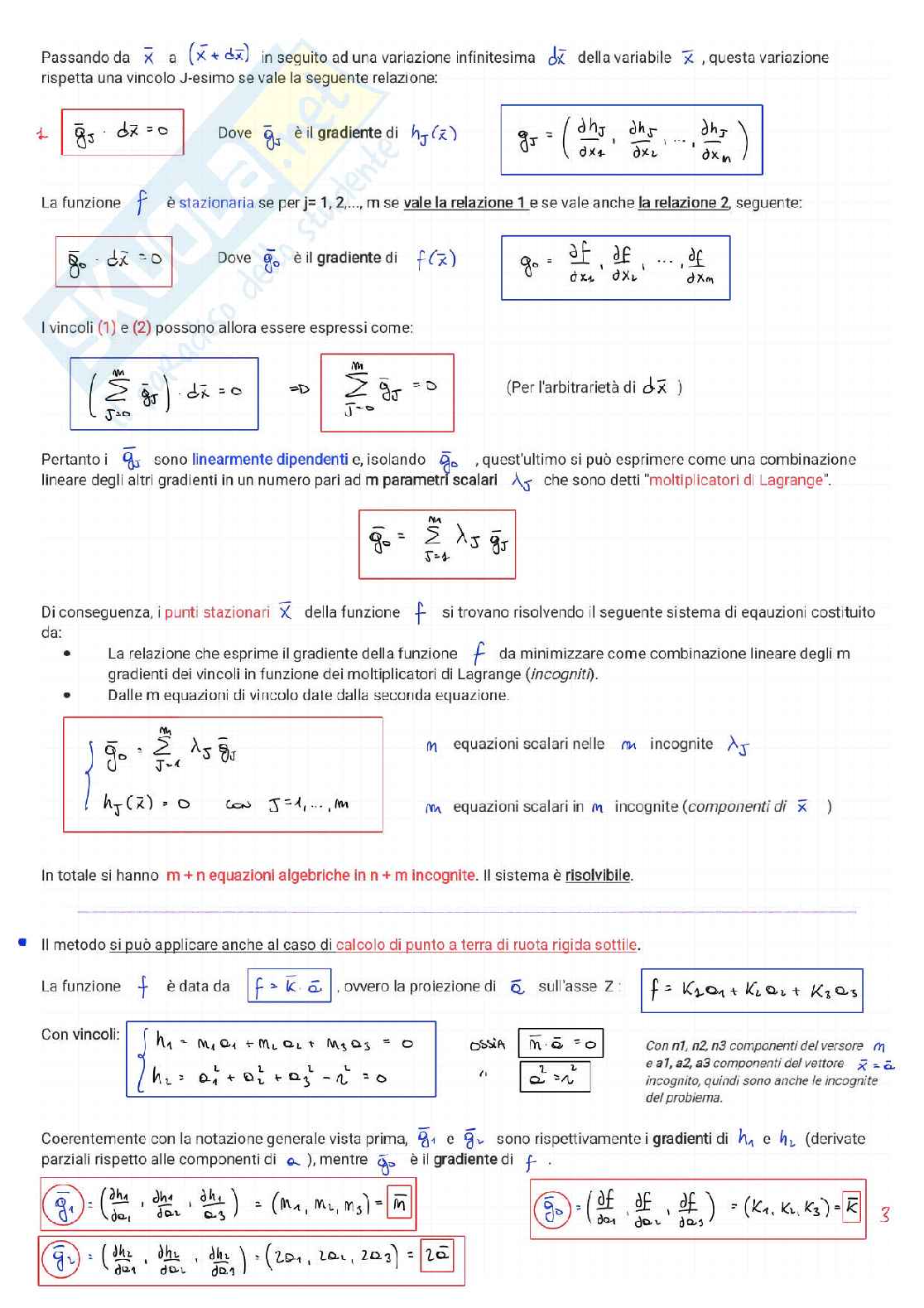 Meccanica del veicolo (Parte 2) Pag. 31
