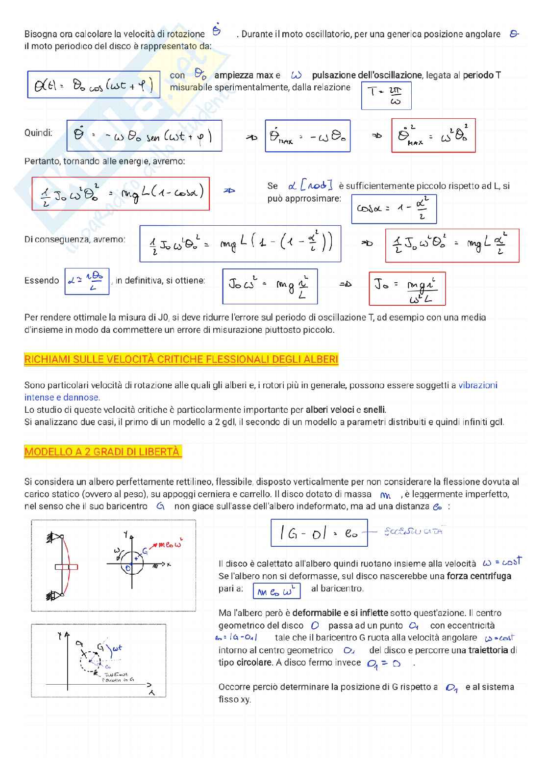 Meccanica del veicolo (Parte 2) Pag. 56