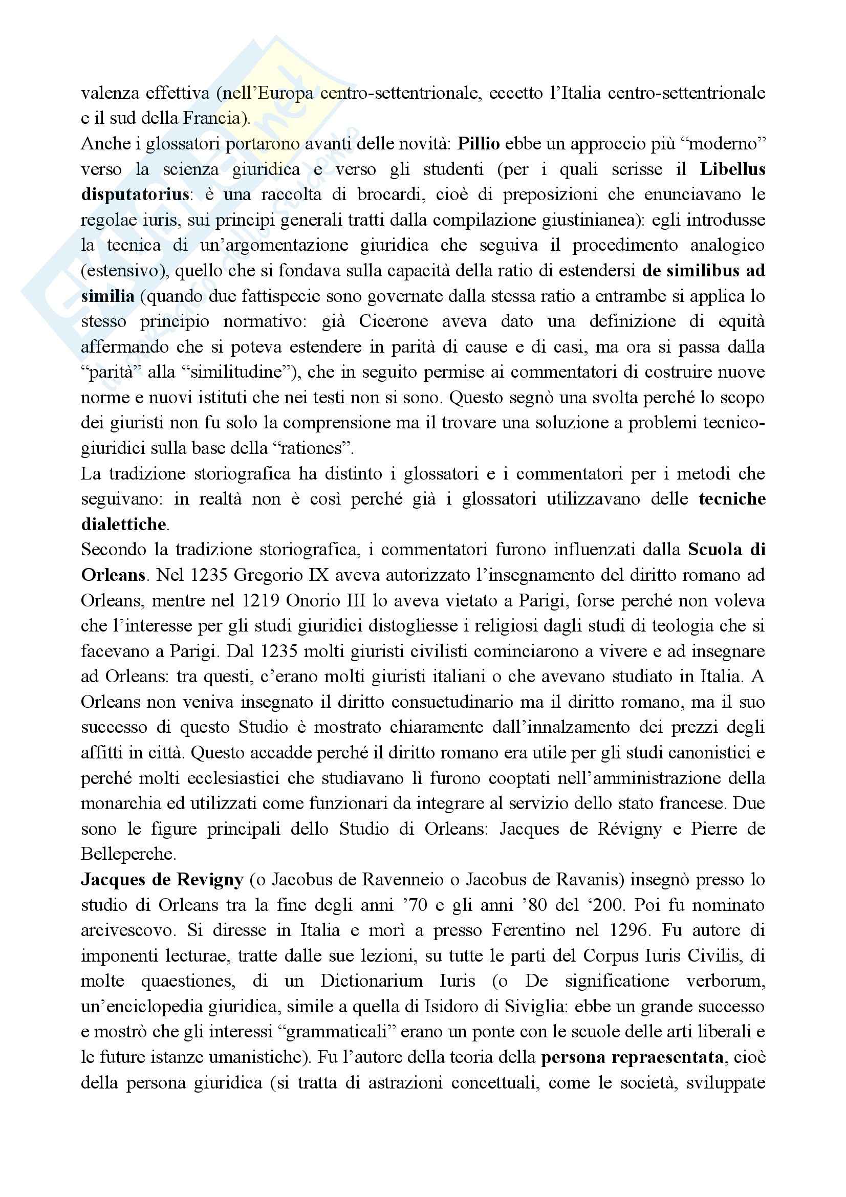 Storia del diritto medievale e moderno - le principali tappe storiche Pag. 81