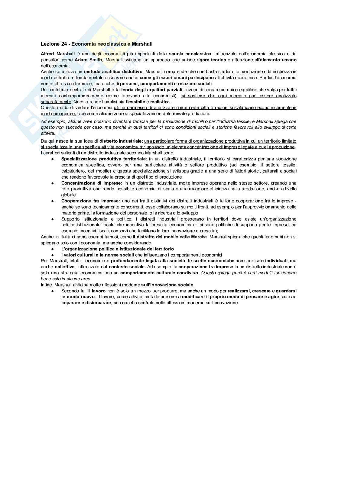 Sociologia dei processi economici Pag. 26