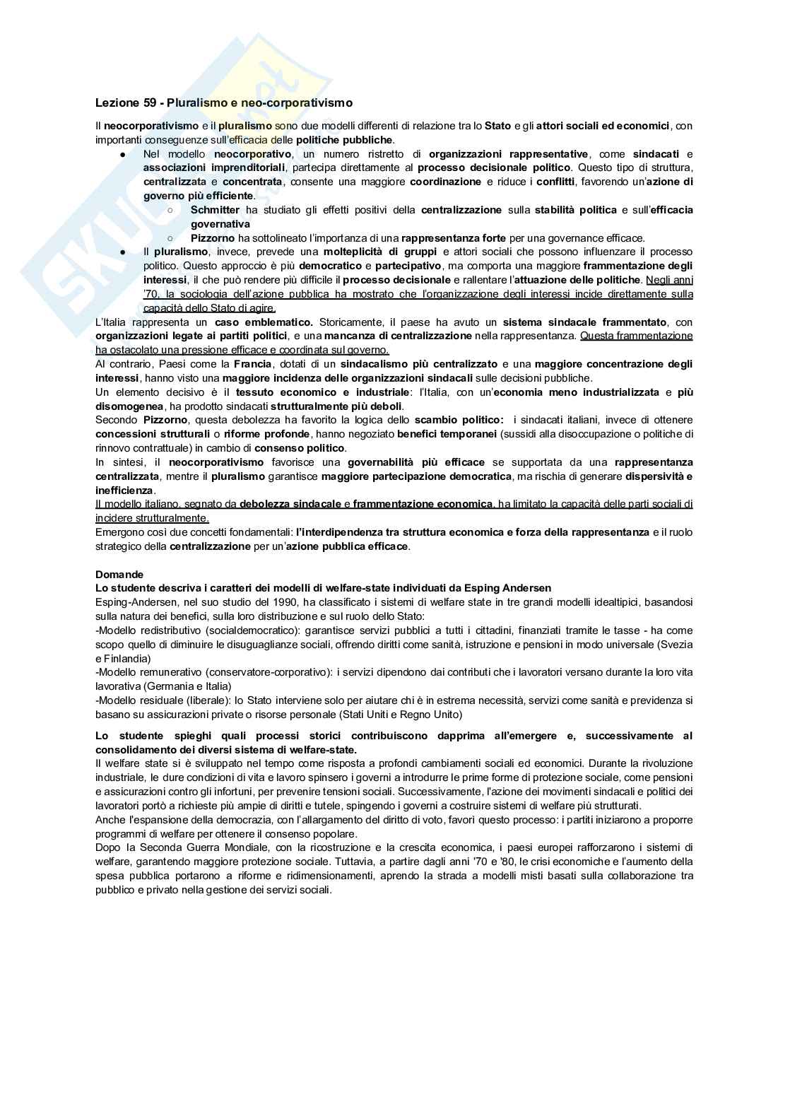 Sociologia dei processi economici Pag. 61