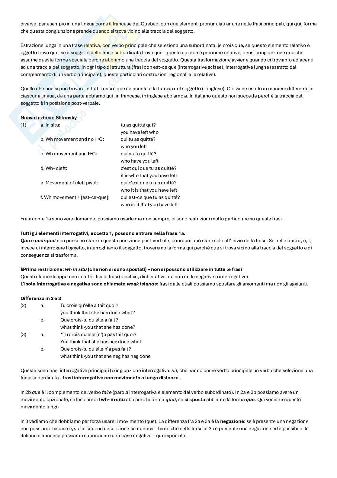 Linguistica francese Pag. 16