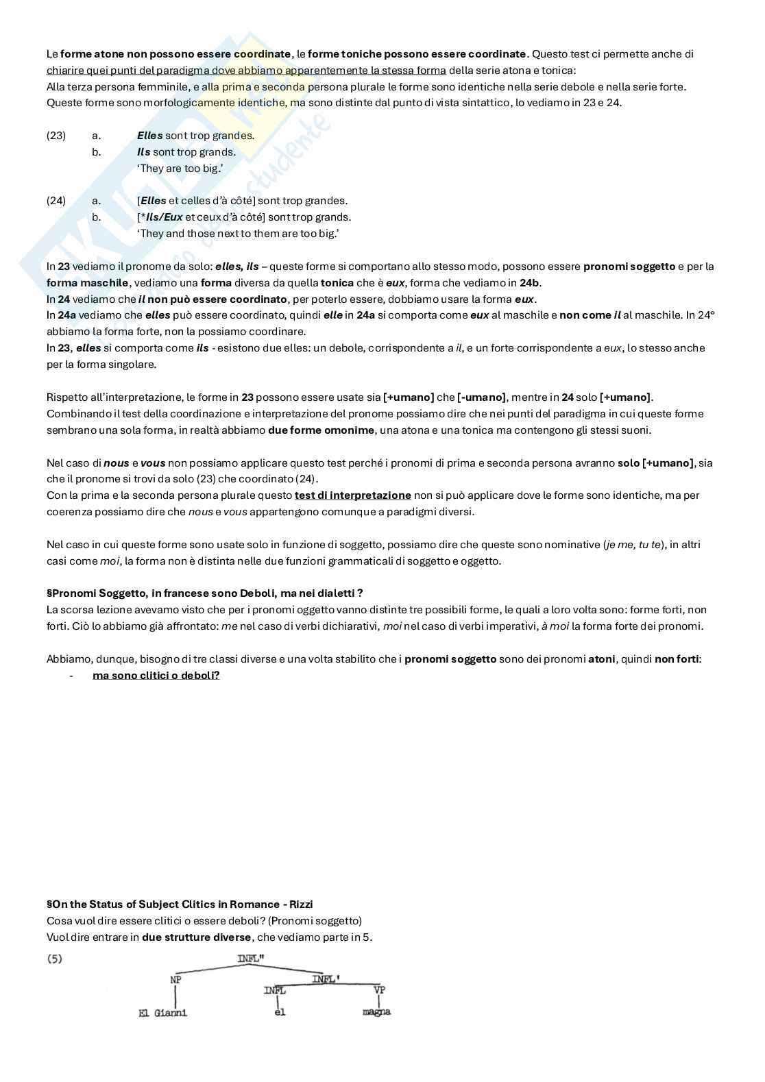 Linguistica francese Pag. 36
