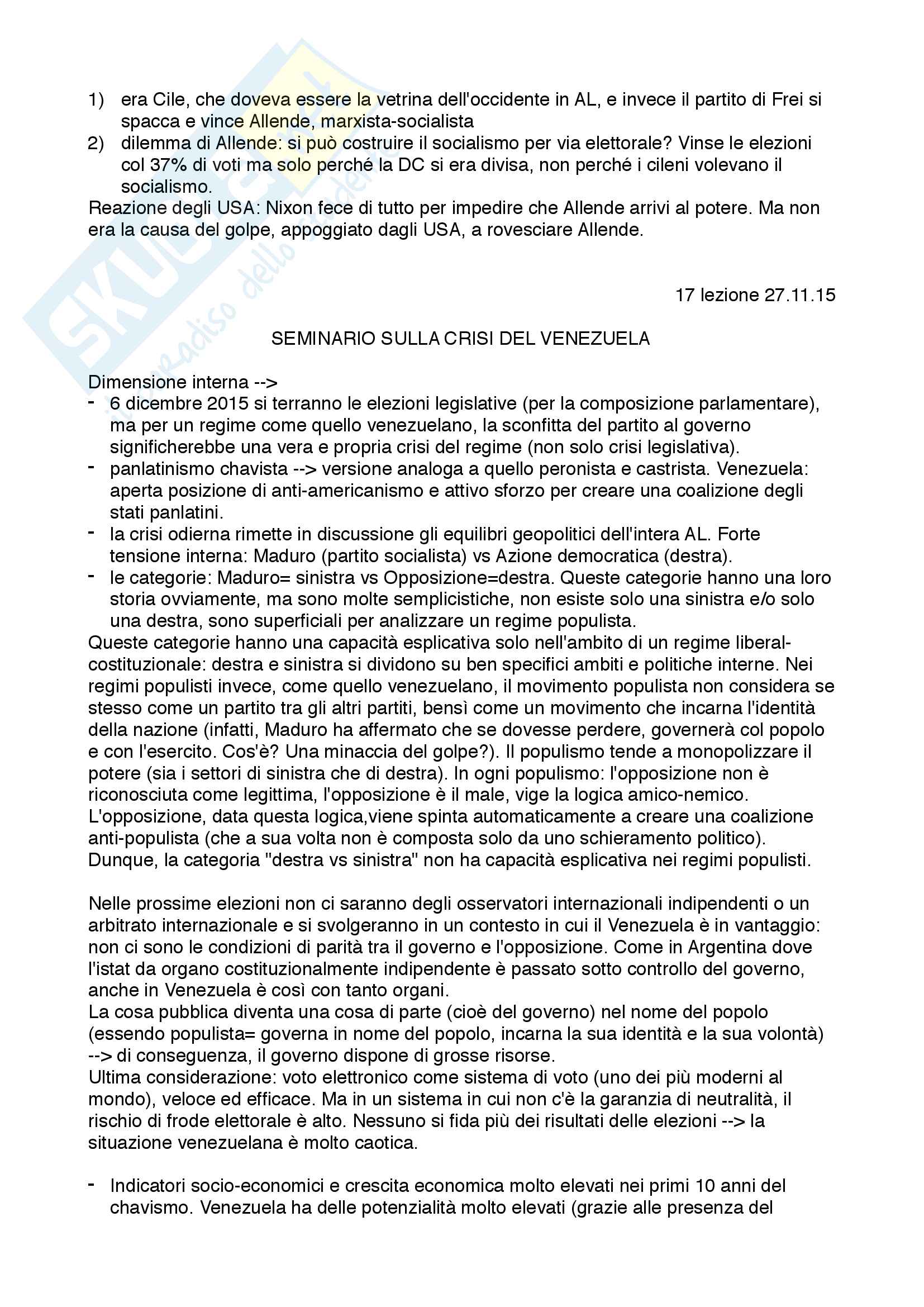 Relazioni internazionali dell'America Latina Pag. 41