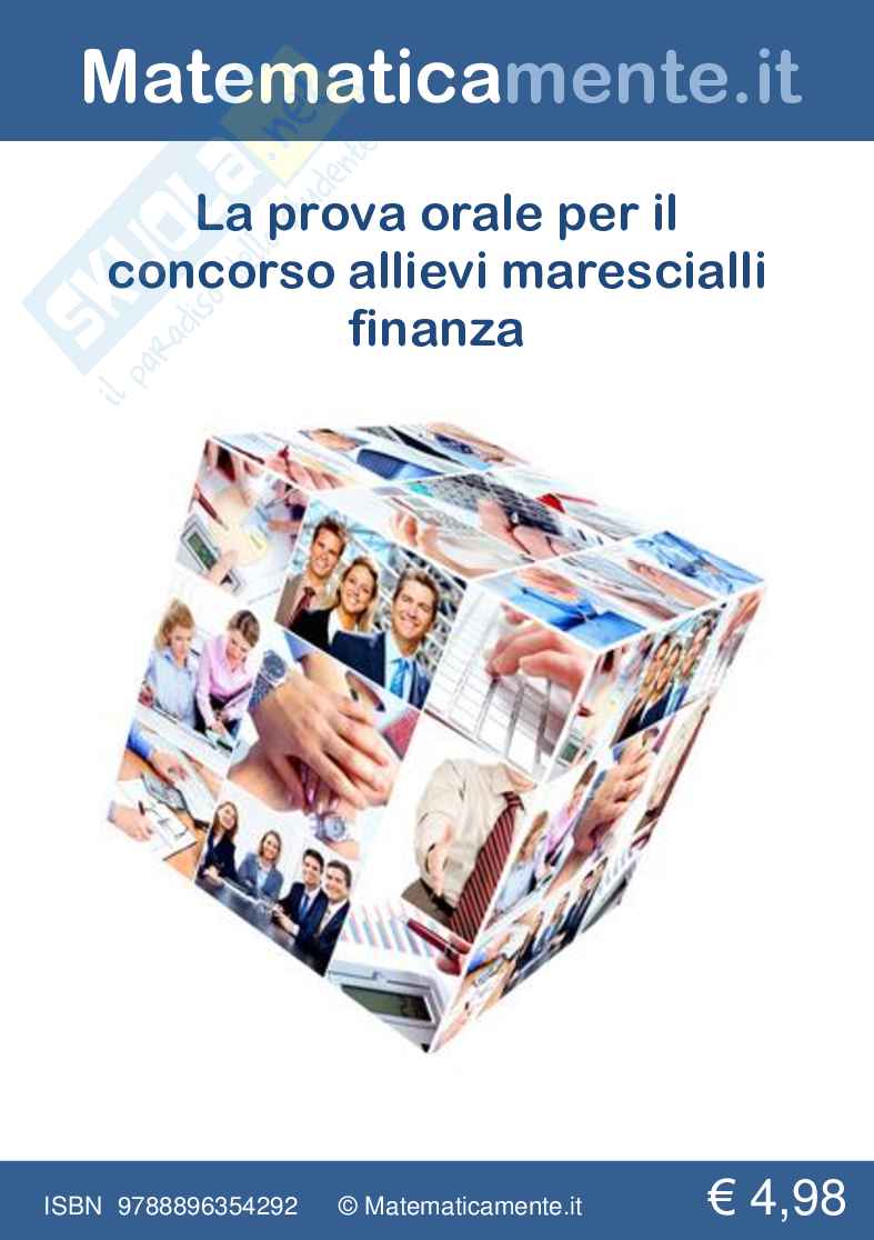 La prova orale per il concorso allievi finanza (ebook) Pag. 1