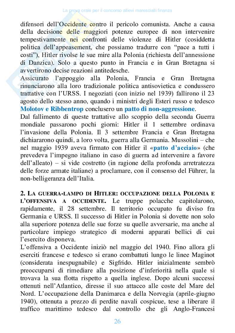 La prova orale per il concorso allievi finanza (ebook) Pag. 26