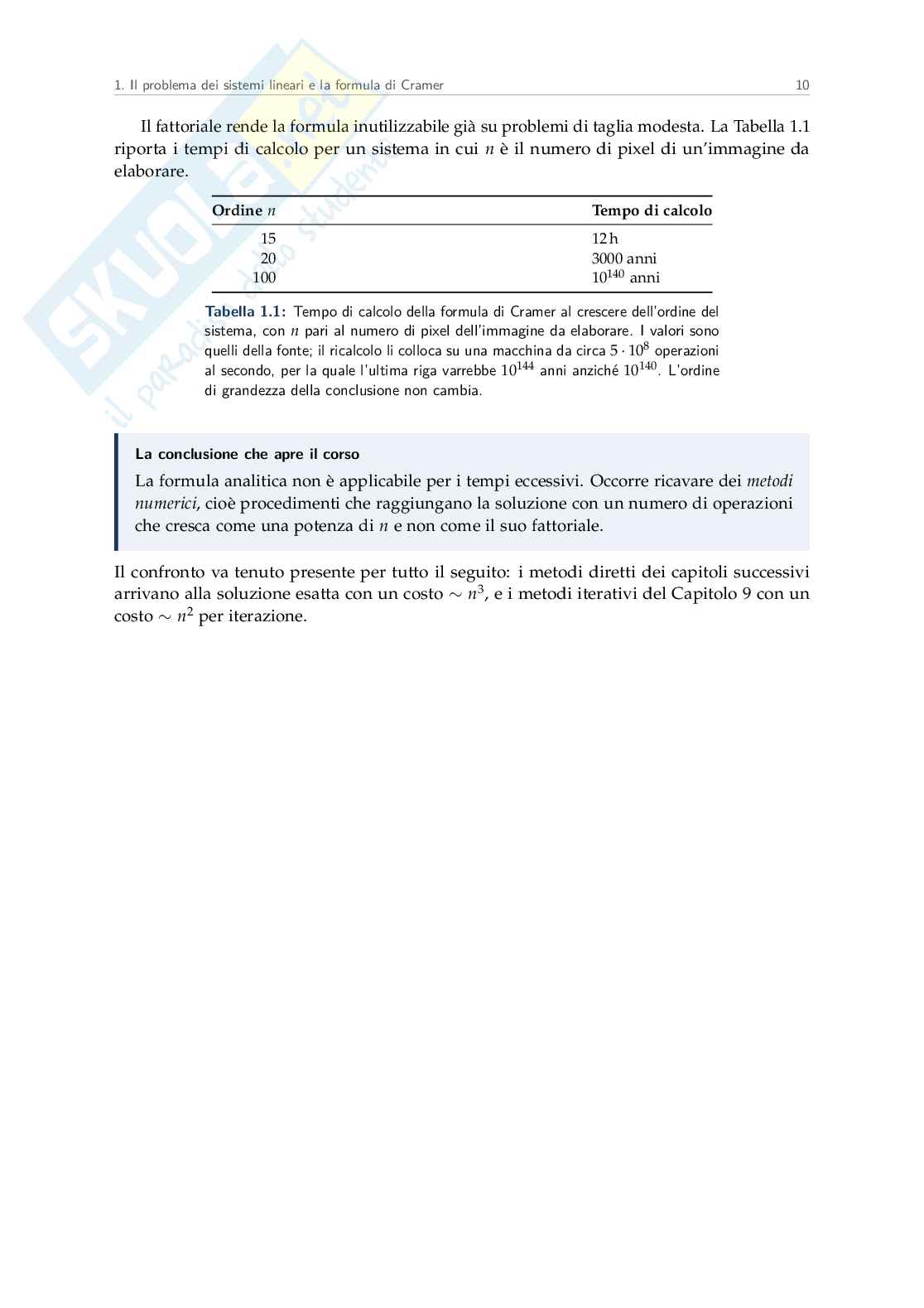 Appunti Calcolo numerico Pag. 11