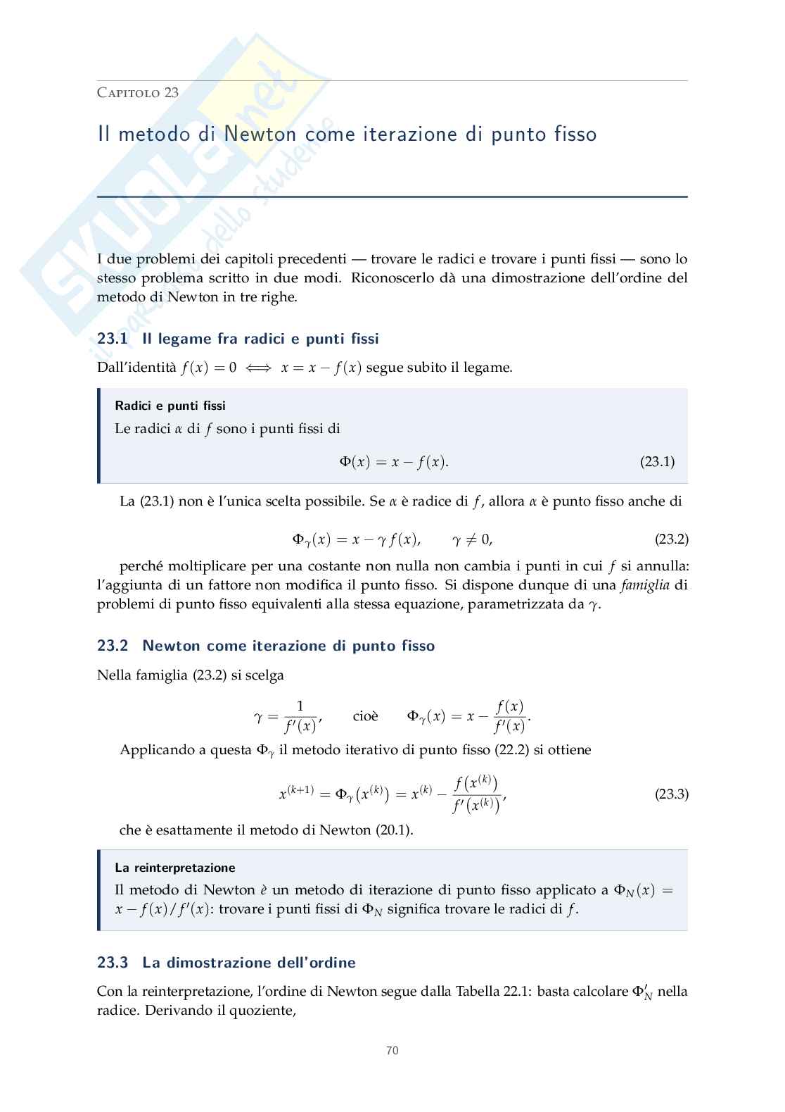 Appunti Calcolo numerico Pag. 71
