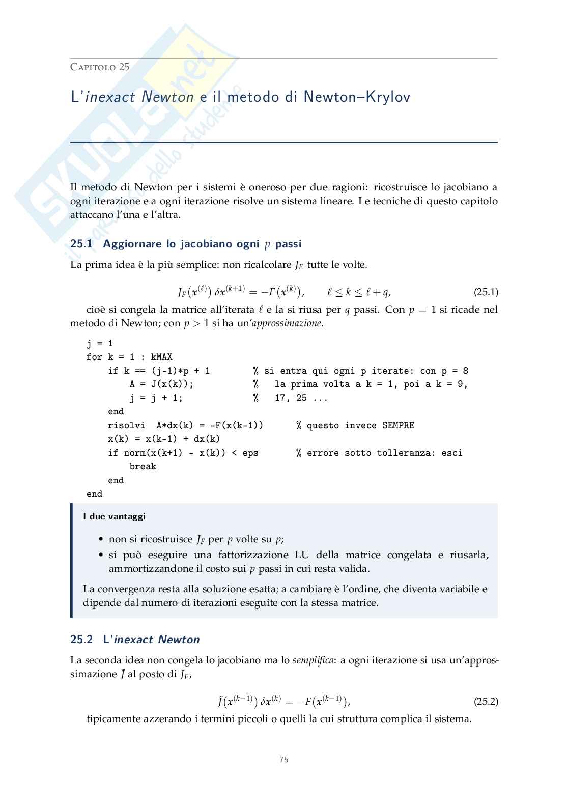 Appunti Calcolo numerico Pag. 76