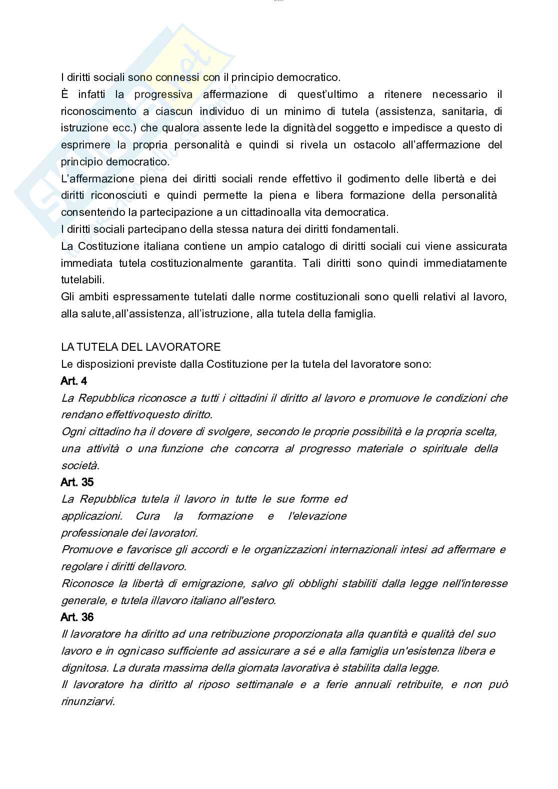 Riassunto esame Diritto costituzionale, prof Piciocchi, libro consigliato Libertà costituzionali e diritti fondamentali, Politi Pag. 36