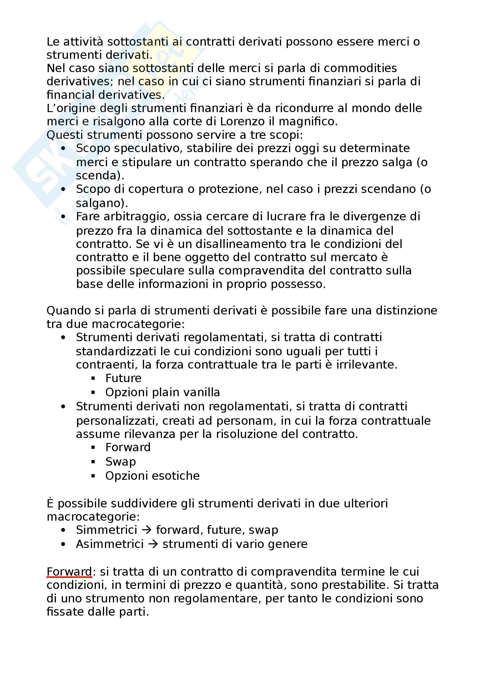 Economia dei mercati finanziari Pag. 41