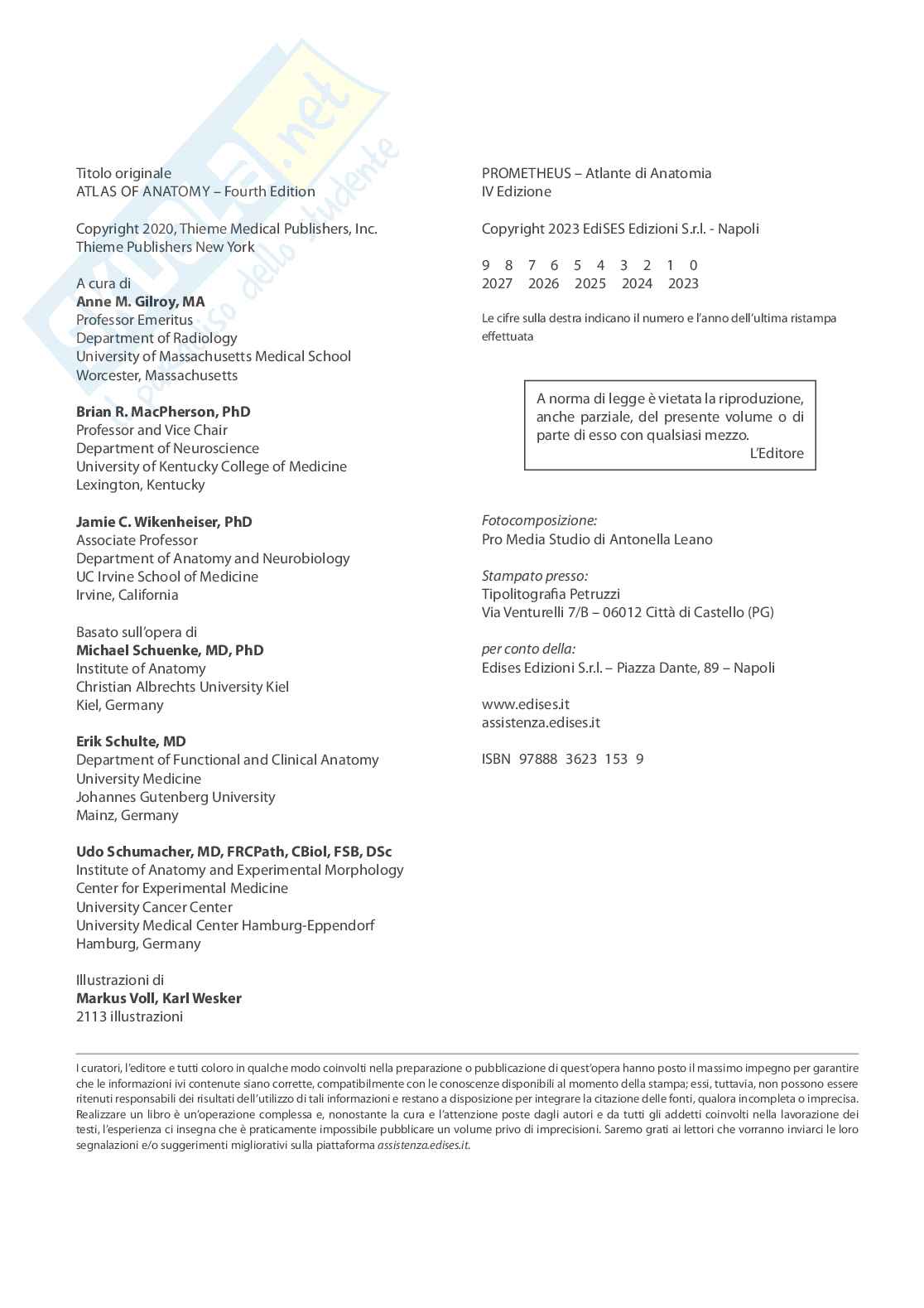 Anatomia umana Pag. 6