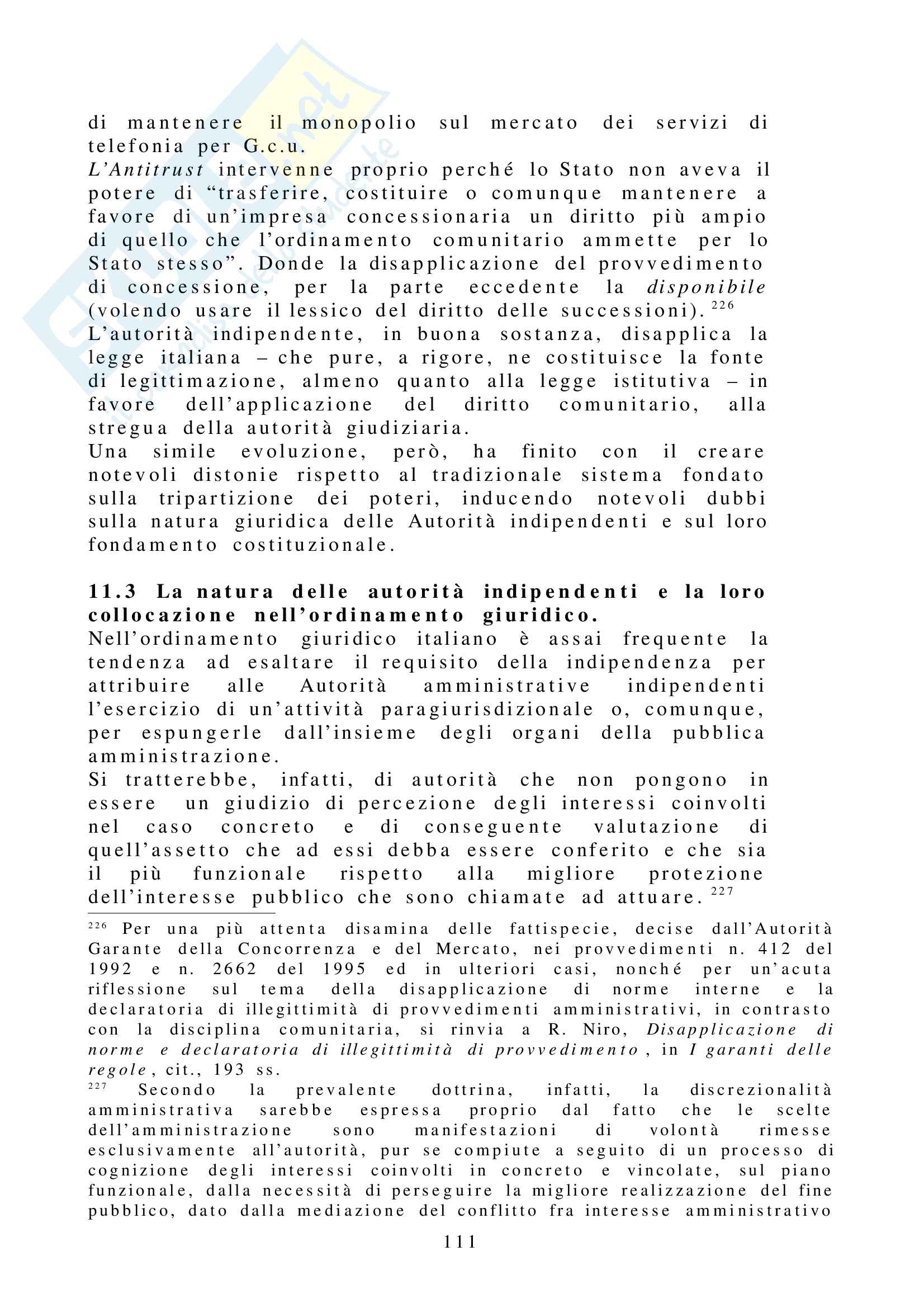 Diritto pubblico dell'economia Pag. 111