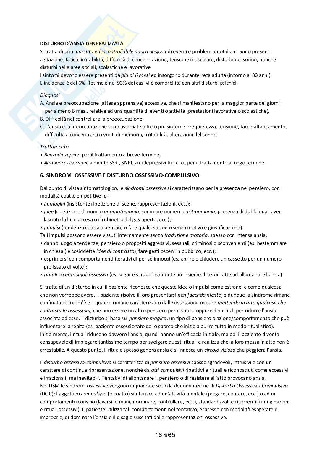 Appunti Psichiatria e salute mentale Pag. 16