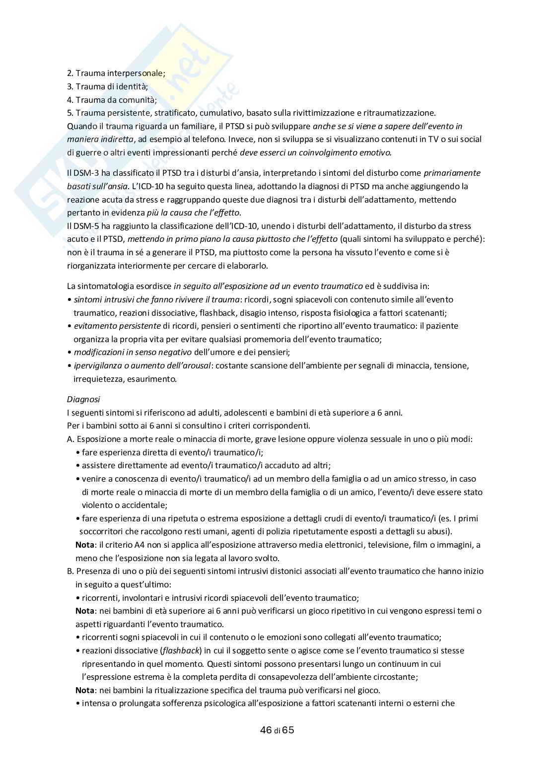 Appunti Psichiatria e salute mentale Pag. 46