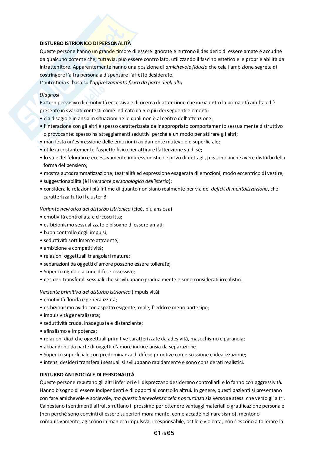Appunti Psichiatria e salute mentale Pag. 61