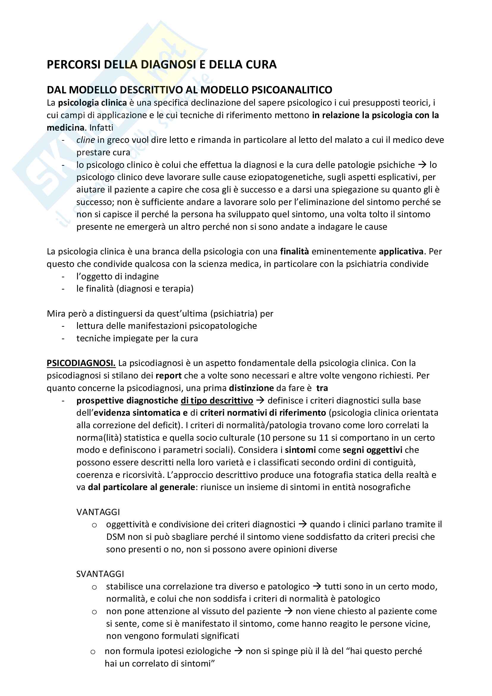 Psicologia clinica Pag. 2