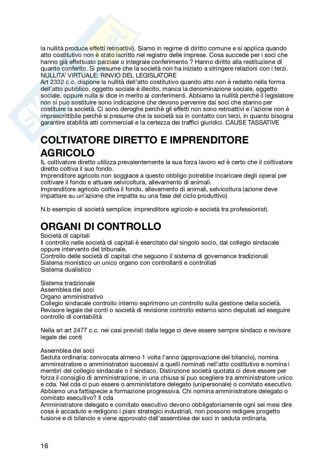 Diritto commerciale Pag. 16
