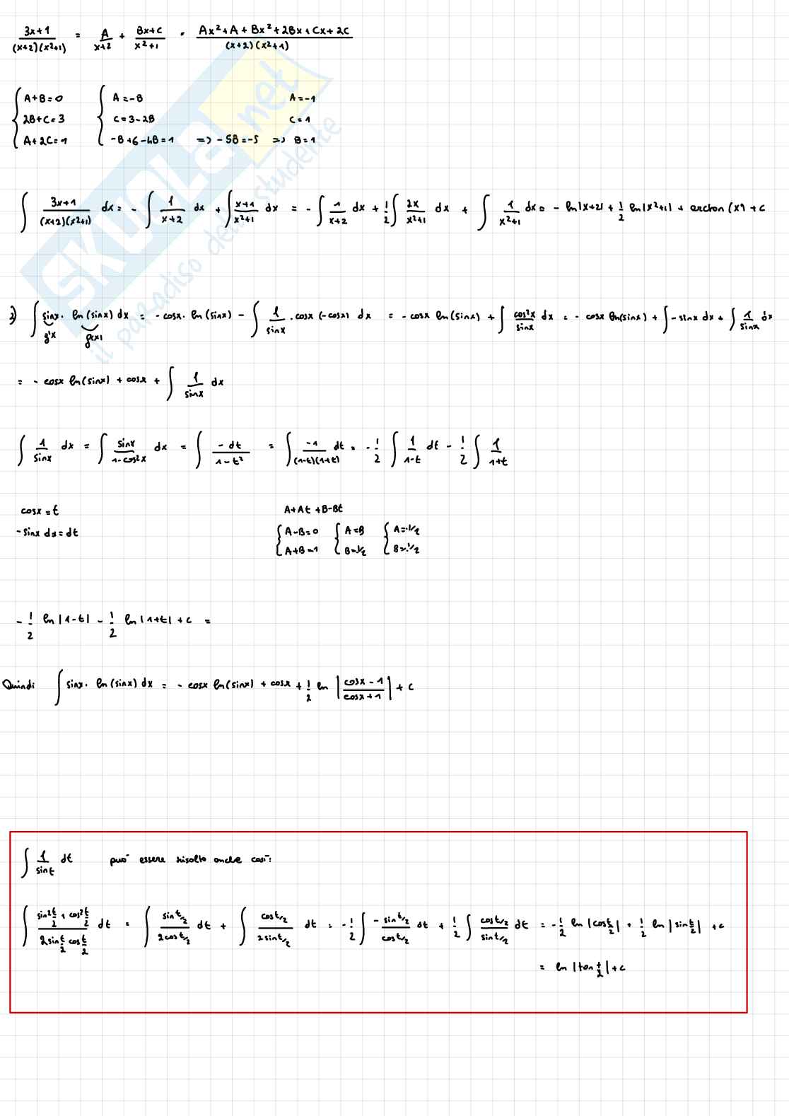 Esercizi Analisi matematica 1 Pag. 16