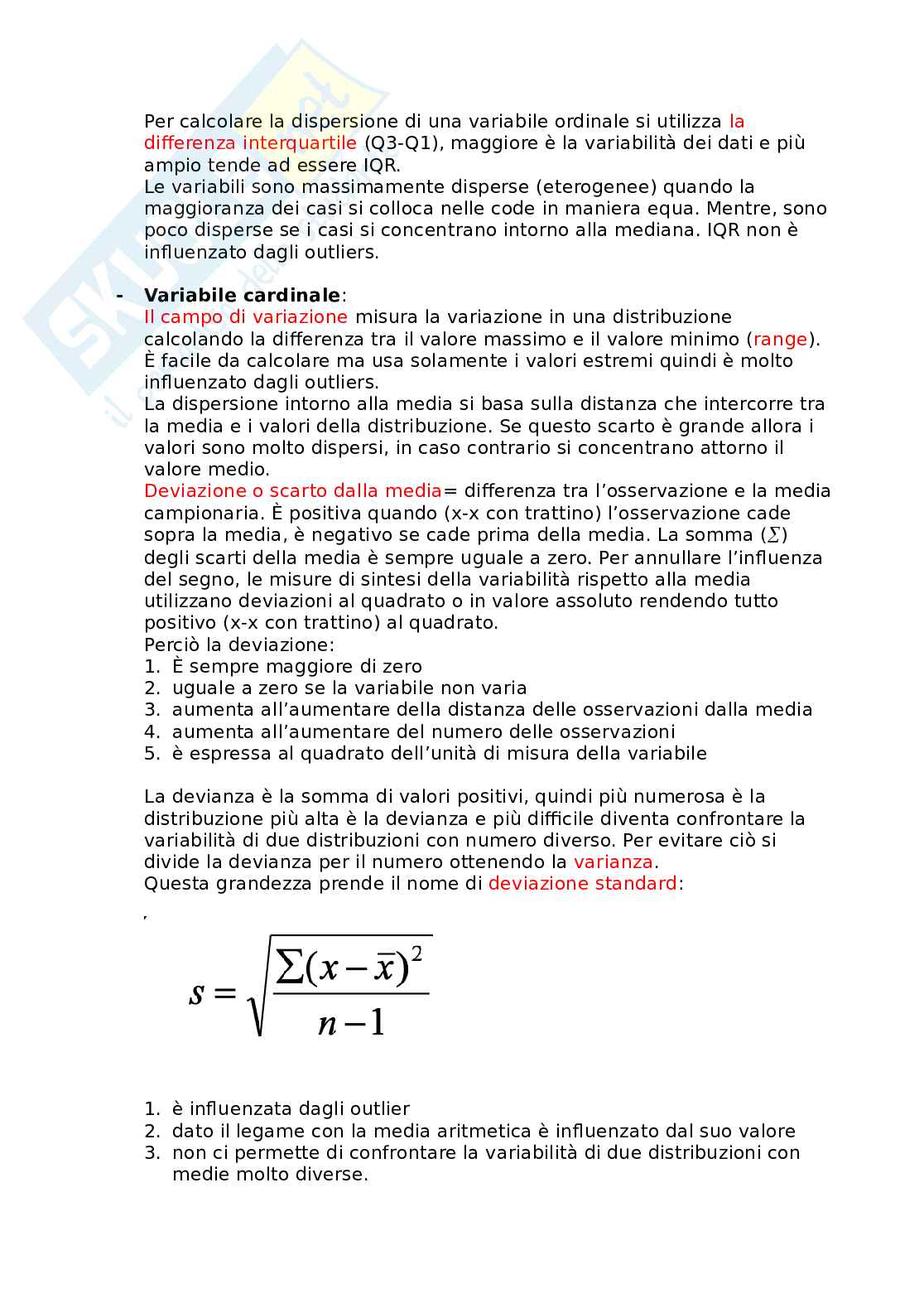 Statistica e dinamiche di popolazione Pag. 11