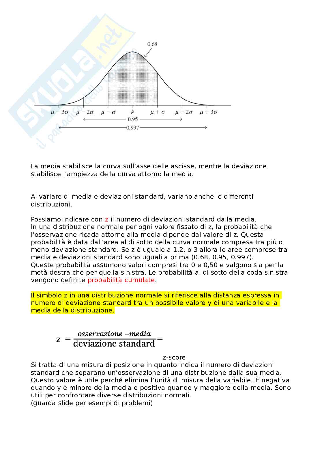 Statistica e dinamiche di popolazione Pag. 31