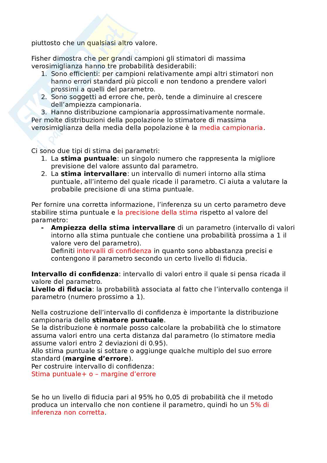 Statistica e dinamiche di popolazione Pag. 36