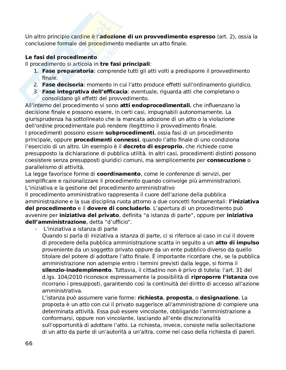 Domande Diritto amministrativo Pag. 66