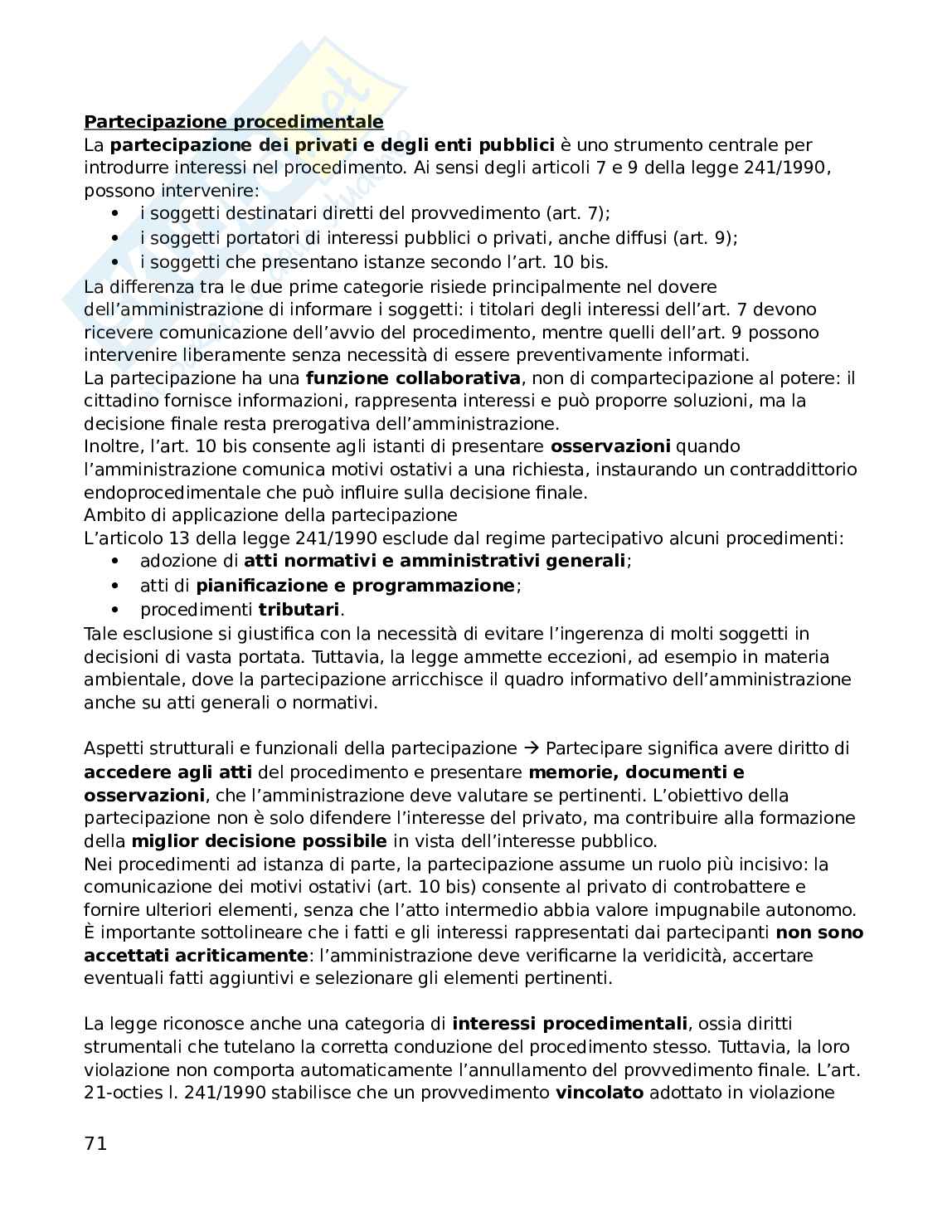 Domande Diritto amministrativo Pag. 71