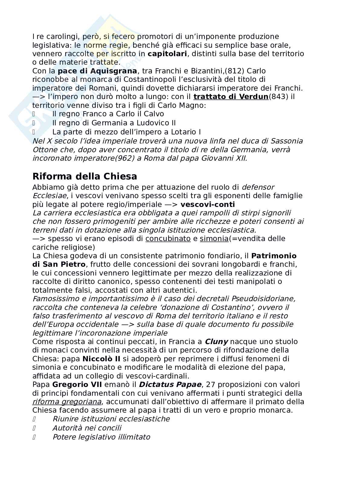 Riassunto esame Storia del Diritto Medievale e Moderno, Prof. Alvazzi del Frate Paolo, libro consigliato Tempi del diritto. Età medievale, moderna, contemporanea, Tavilla Pag. 11