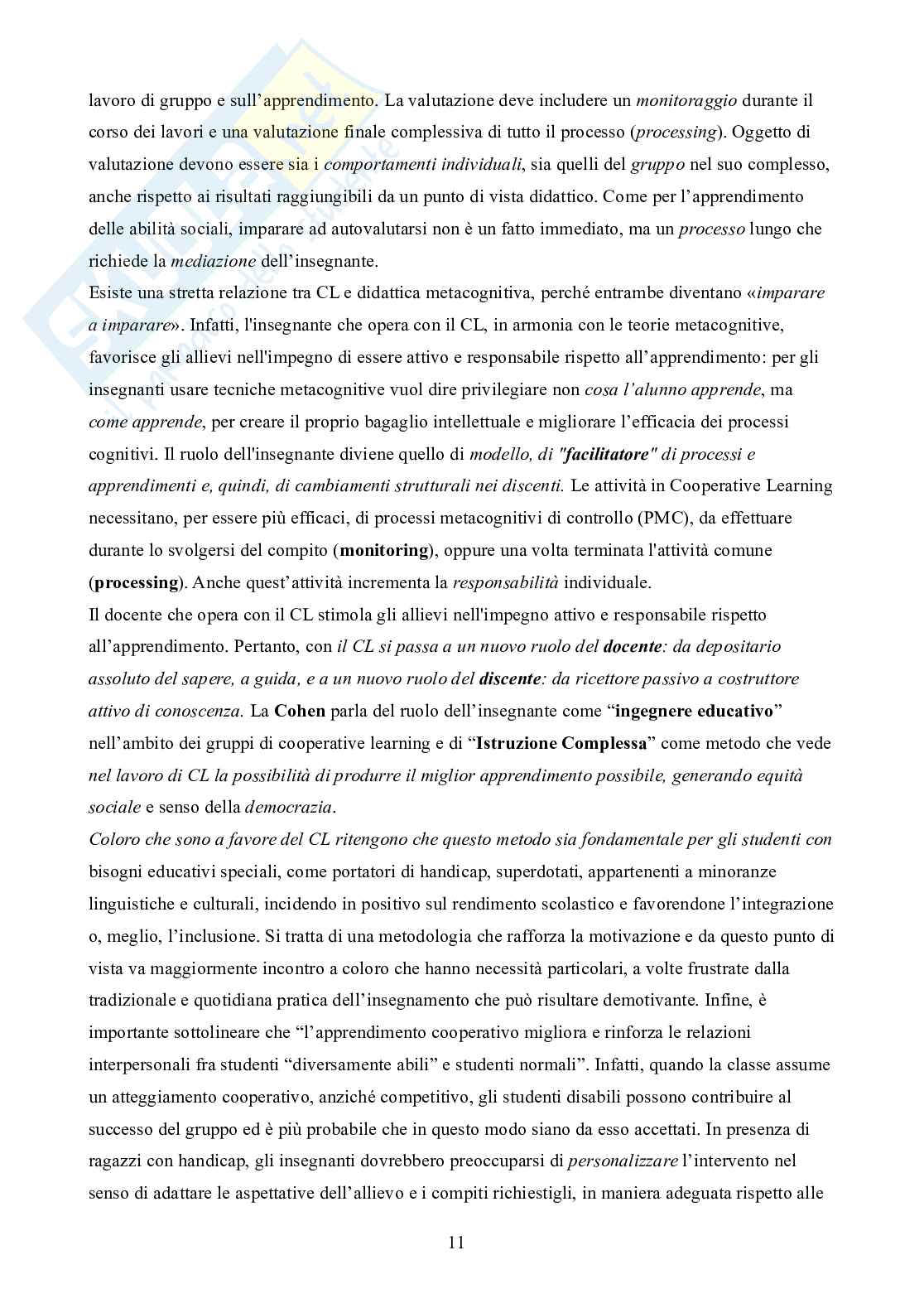 Cooperative learning Pag. 11