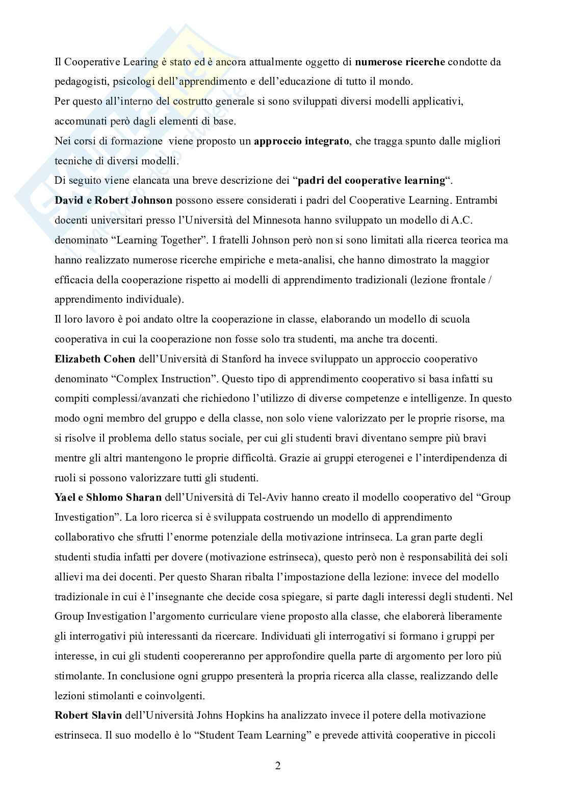 Cooperative learning Pag. 2