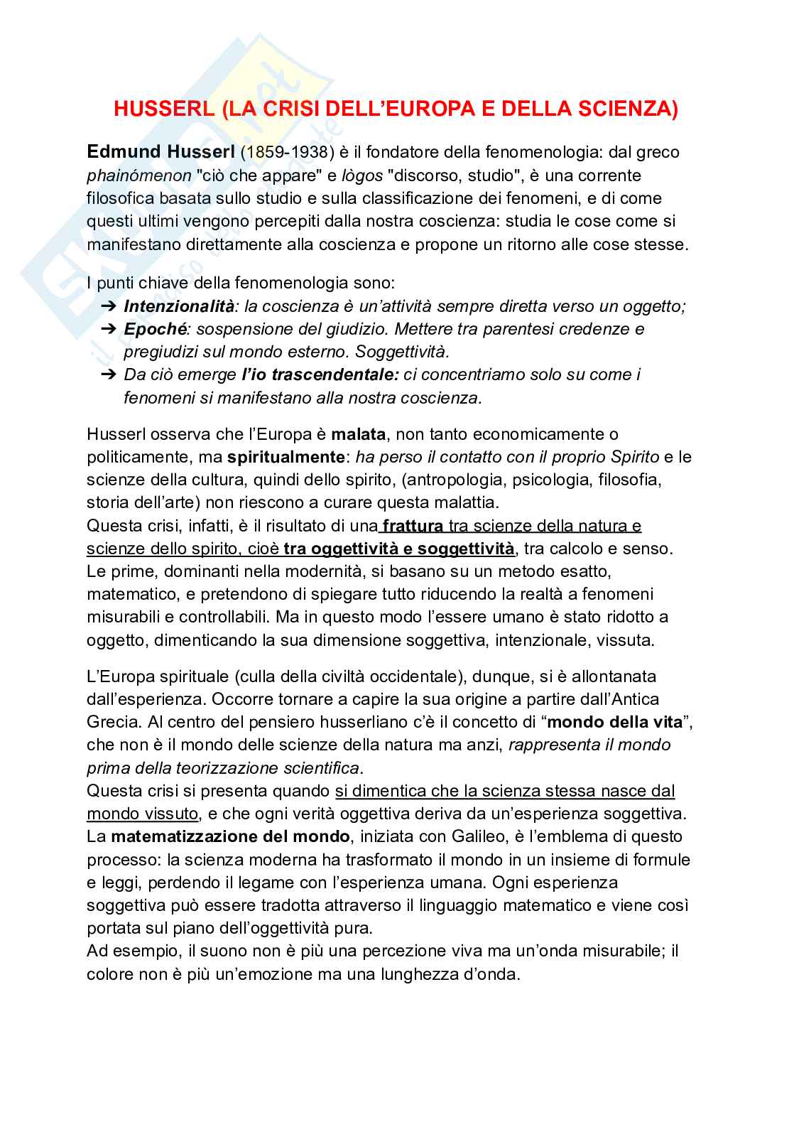 Appunti Fenomenologia delle arti contemporanee Pag. 21