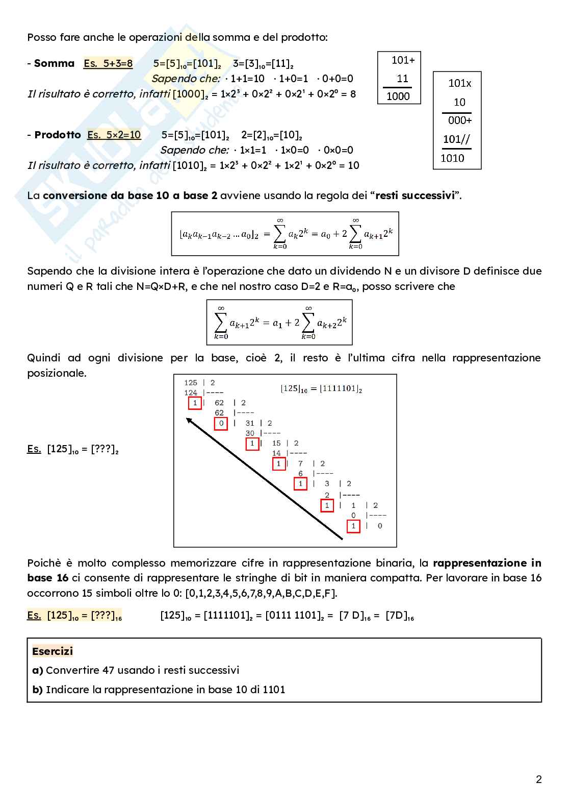 Appunti di Informatica Pag. 2