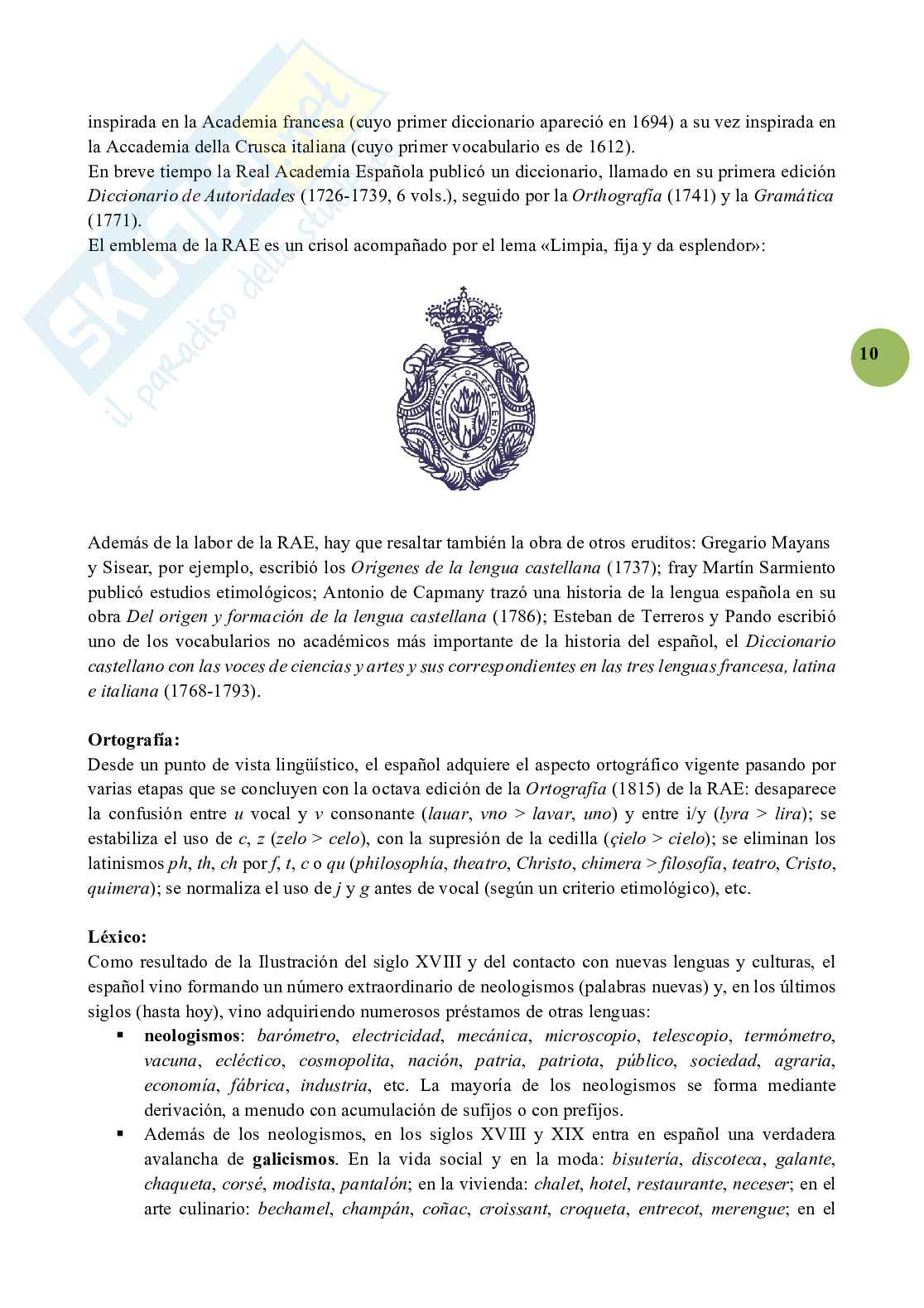 Lingua Spagnola I (monografico) Pag. 31