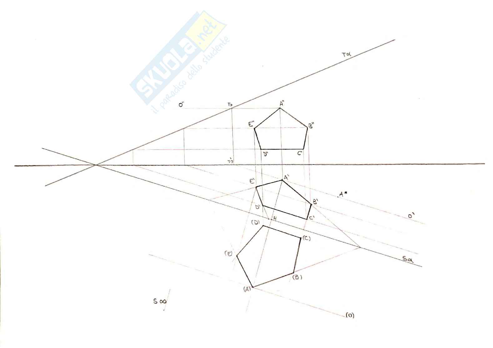 Esercitazioni di Geometria descrittiva Pag. 26