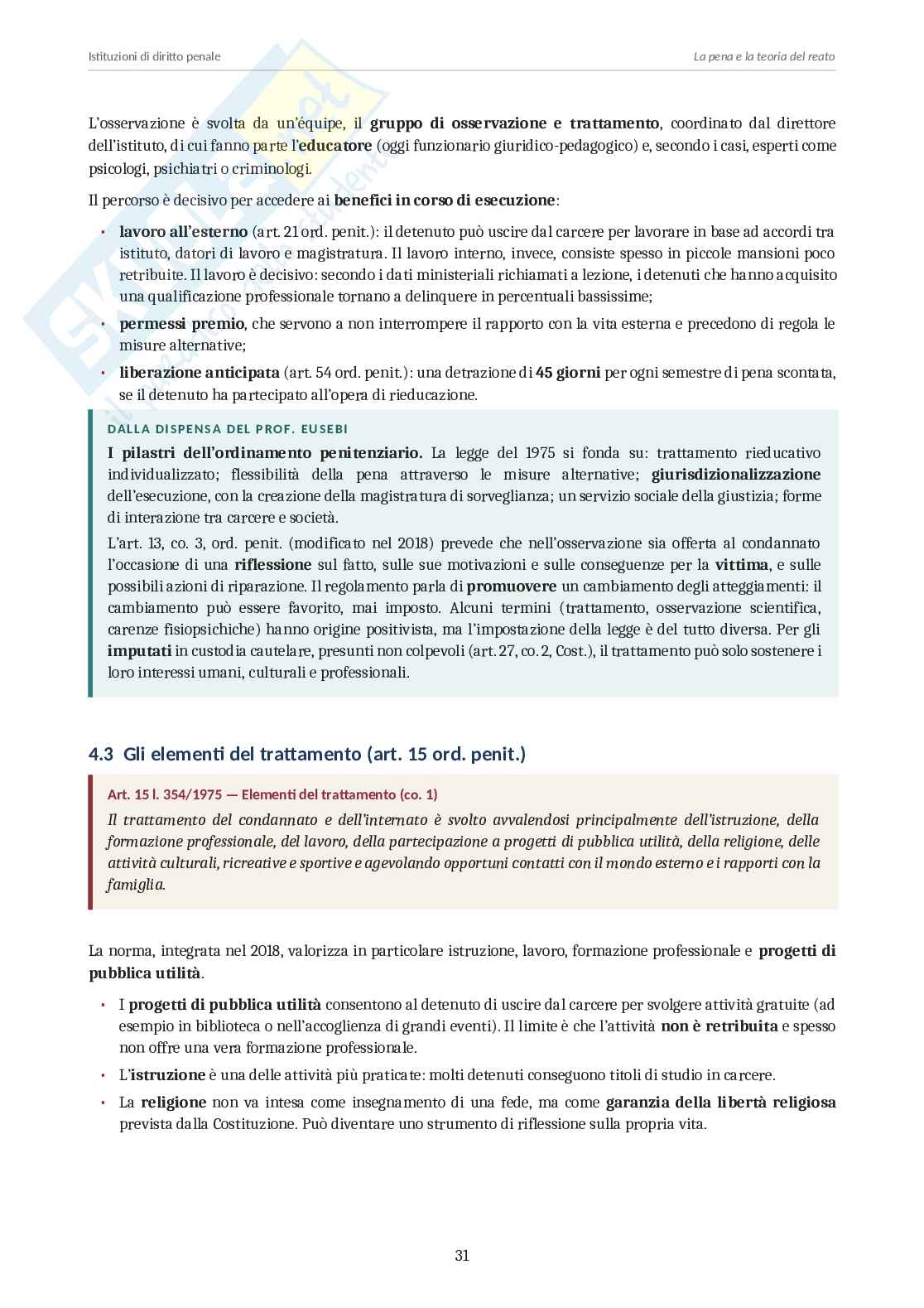 Istituzioni di diritto penale  Pag. 31