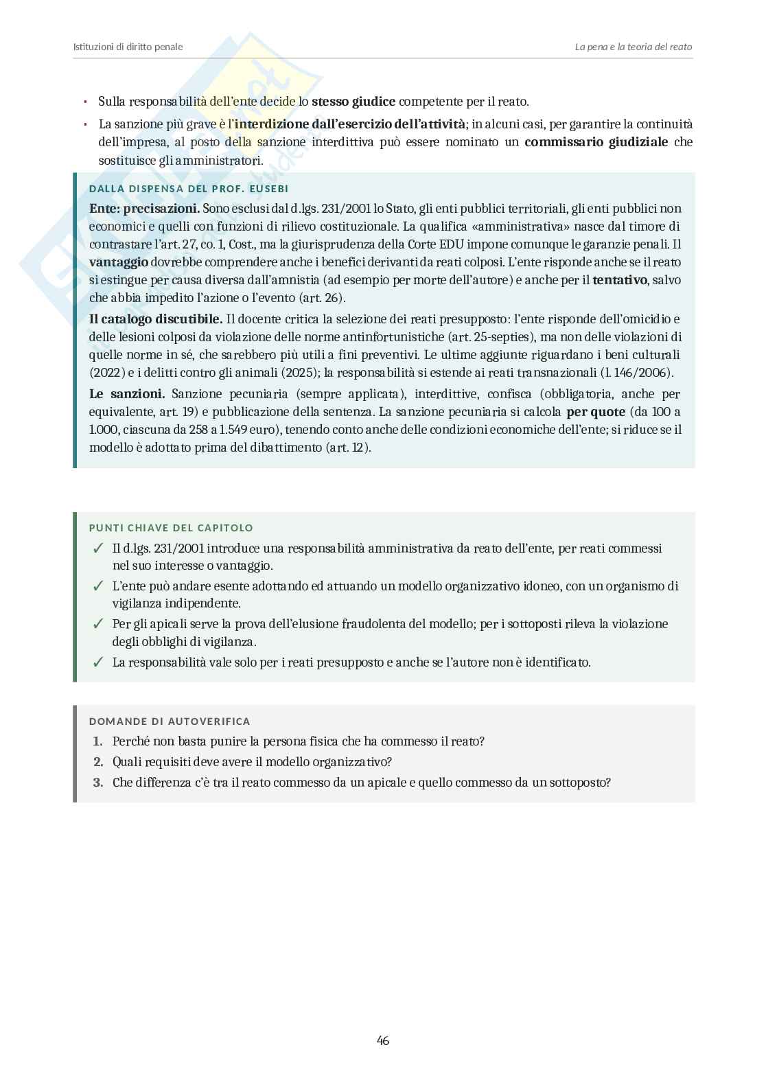 Istituzioni di diritto penale  Pag. 46