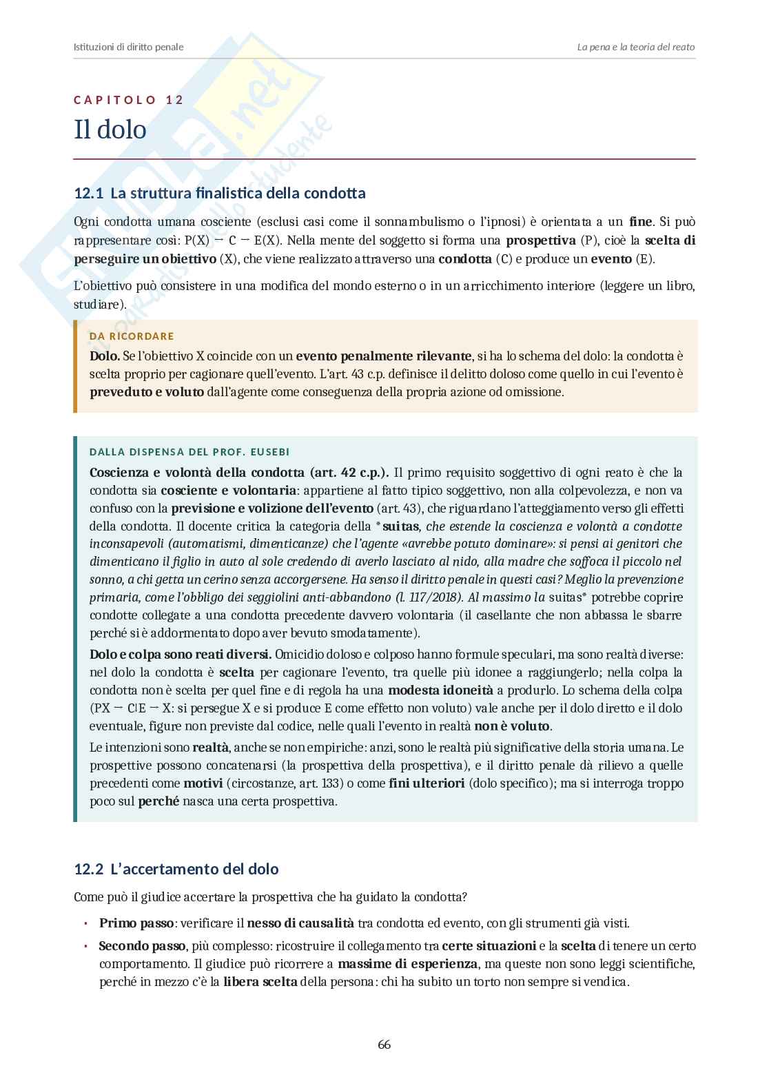 Istituzioni di diritto penale  Pag. 66