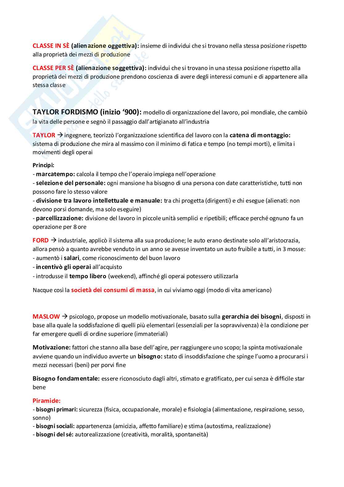 Sociologia dell'educazione (B024297) - Kit completo, parziale e orale | SFP Notes Vol. 21 Pag. 31