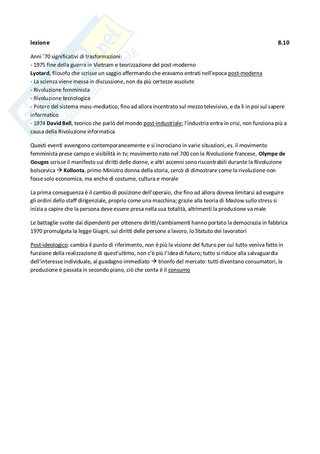 Sociologia dell'educazione (B024297) - Kit completo, parziale e orale | SFP Notes Vol. 21 Pag. 6