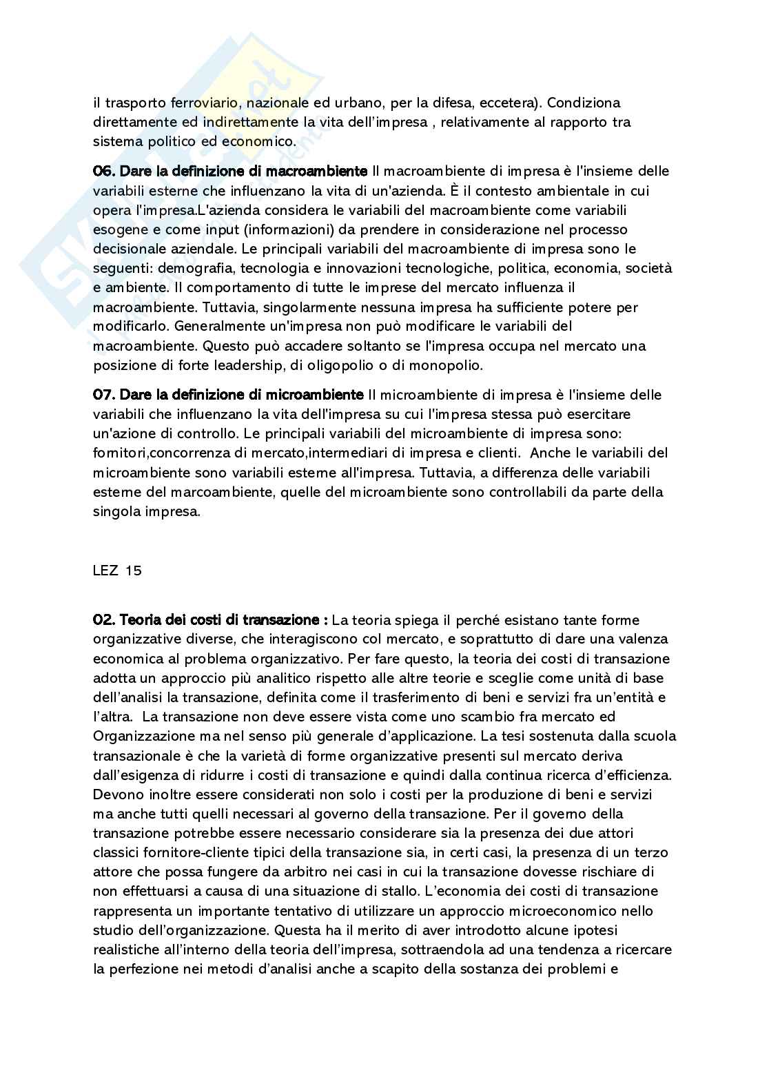 Paniere Economia delle imprese sportive (2026) - Risposte aperte corrette  Pag. 16