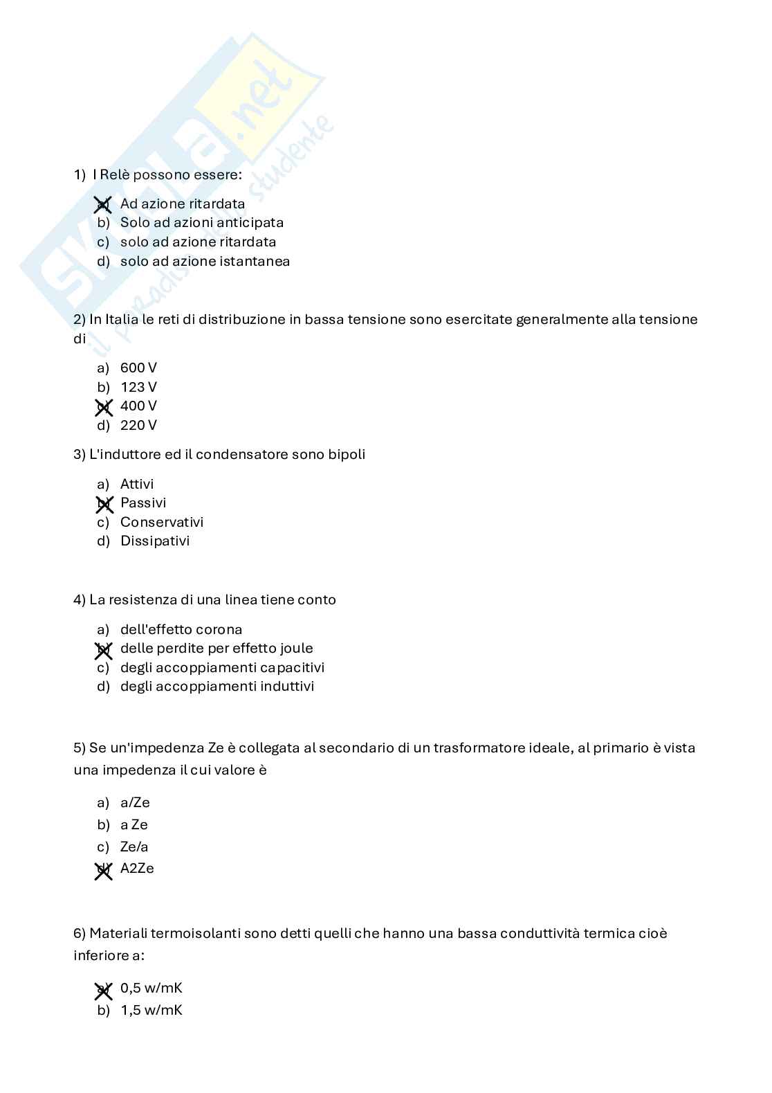 Elaborato svolto di Sicurezza degli impianti elettrici industriali e civili Pag. 1