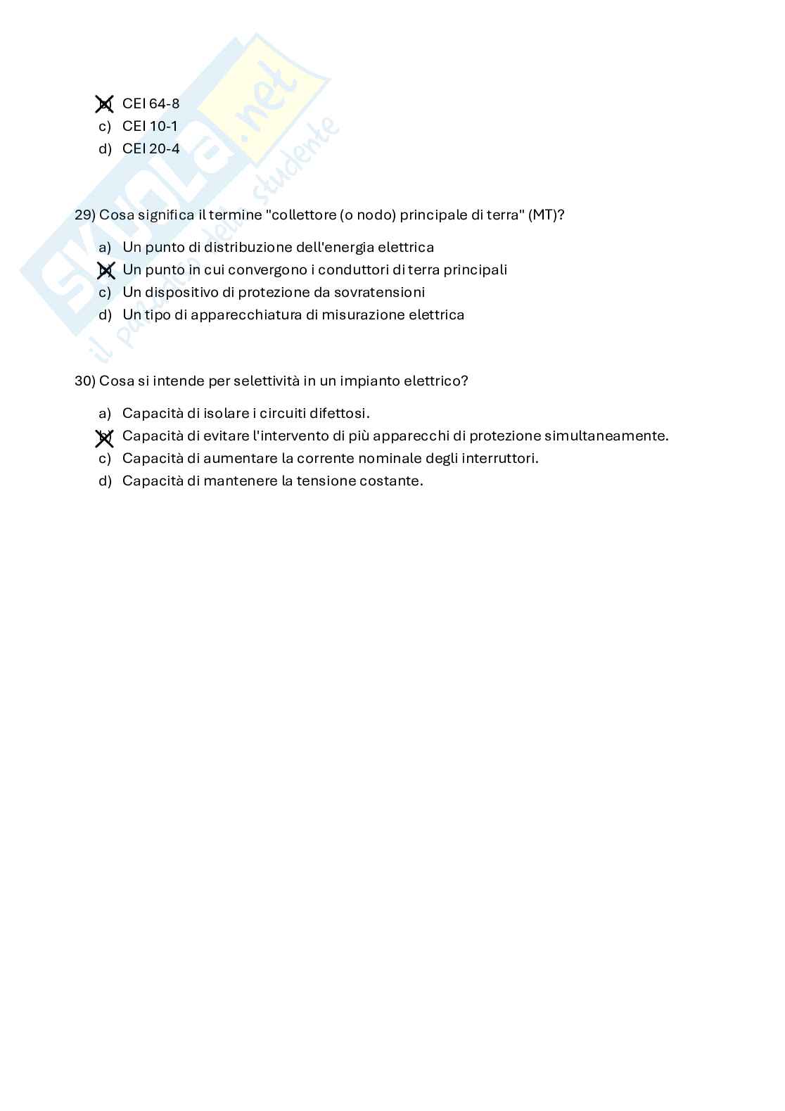 Elaborato svolto di Sicurezza degli impianti elettrici industriali e civili Pag. 6