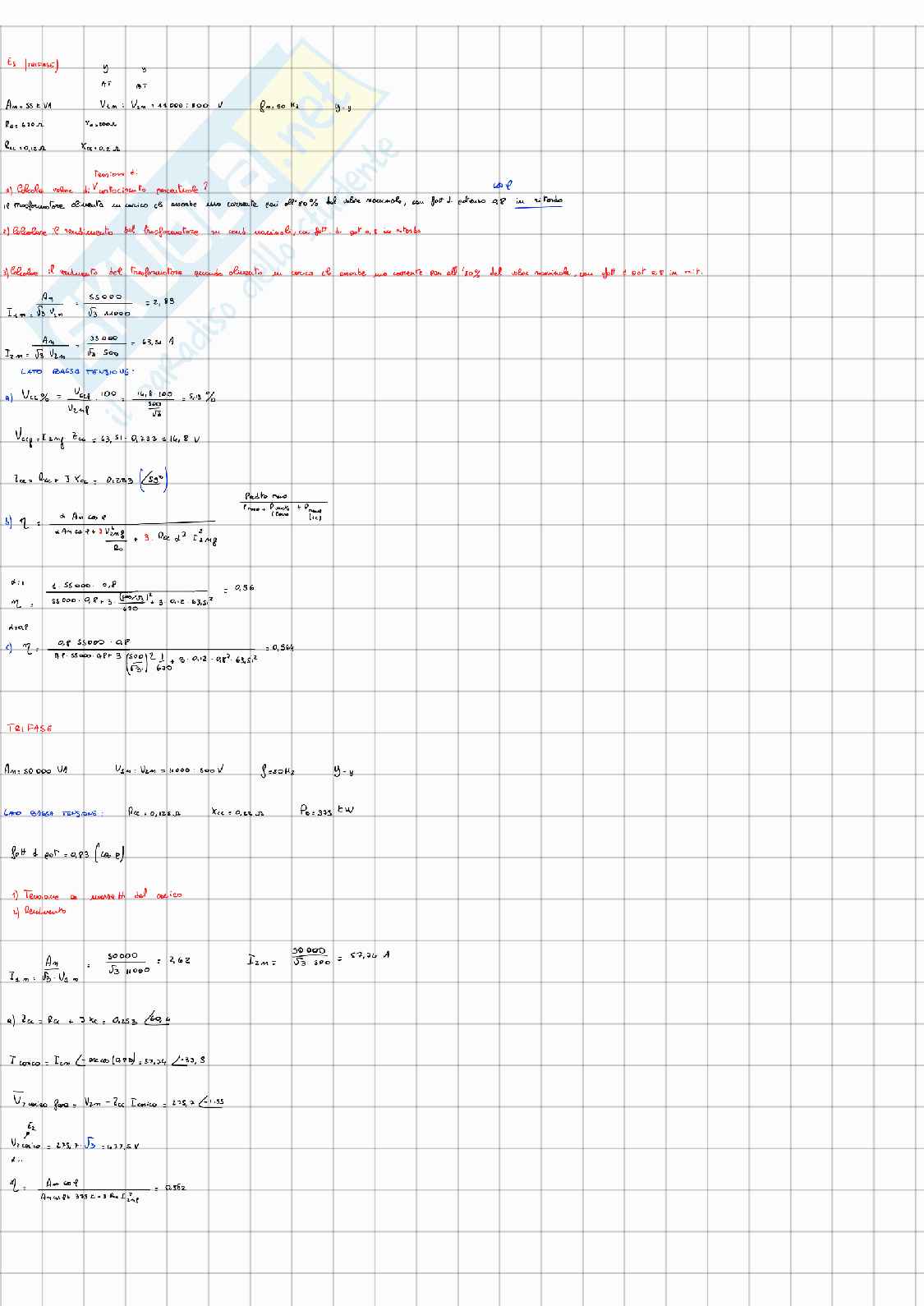 Esercizi di Macchine elettriche  Pag. 1