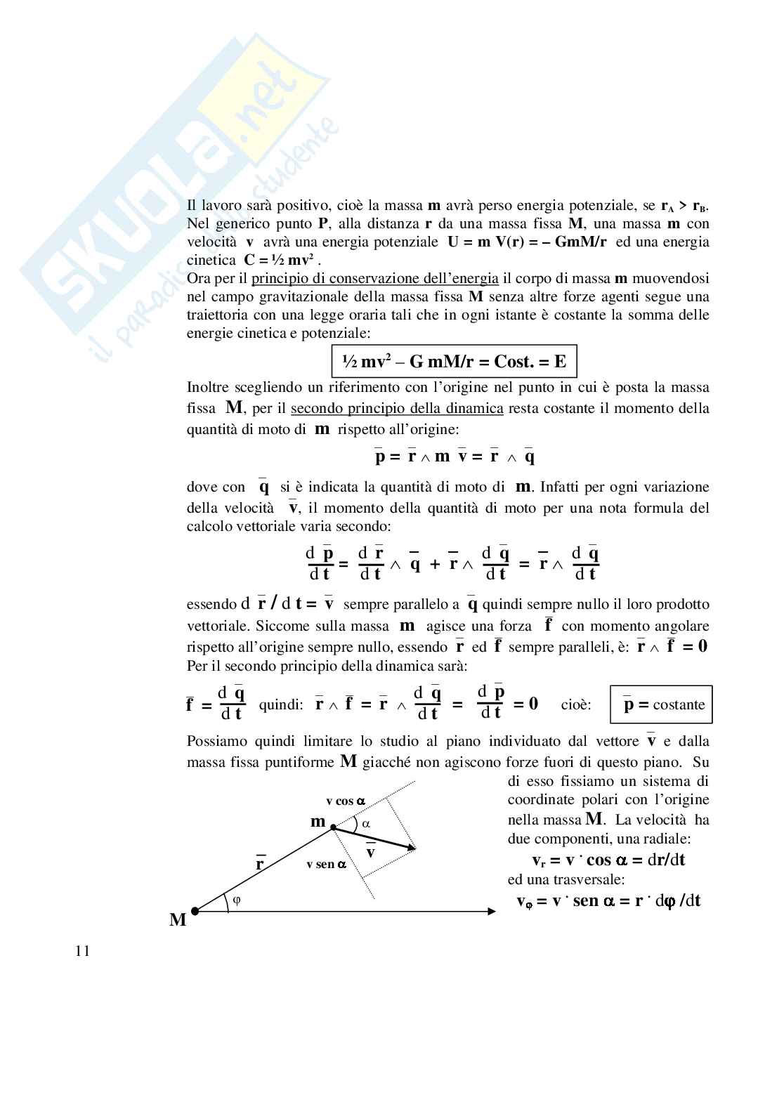 Le leggi di Keplero Pag. 11