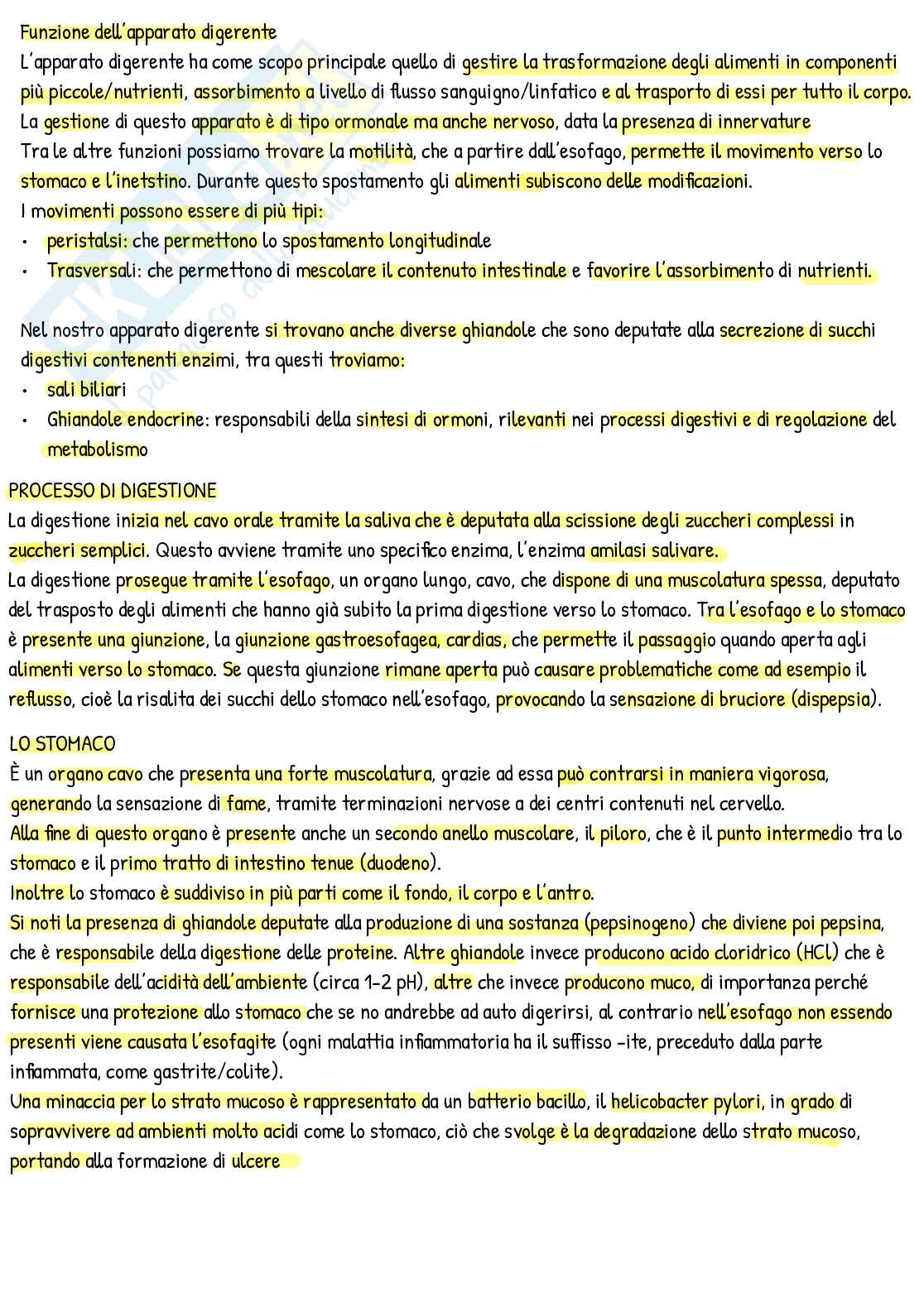 Appunti di Nutrizione umana Pag. 1